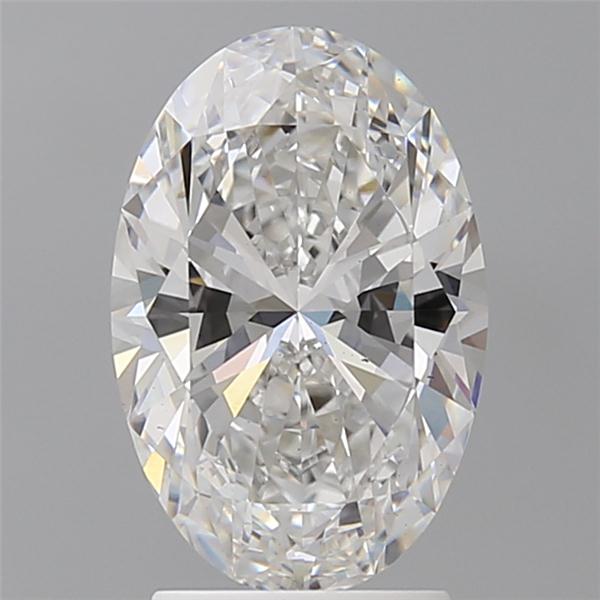 2.59 ct. oval Lab Grown Diamond front image
