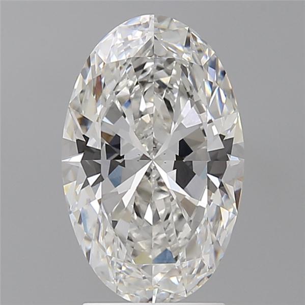 2.60 ct. oval Lab Grown Diamond front image