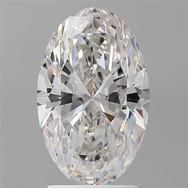 2.60 ct. oval Lab Grown Diamond front image