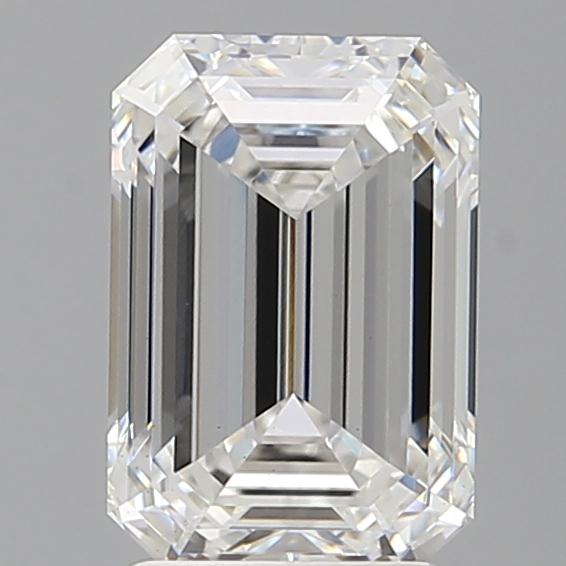 2.59 ct. emerald Lab Grown Diamond front image