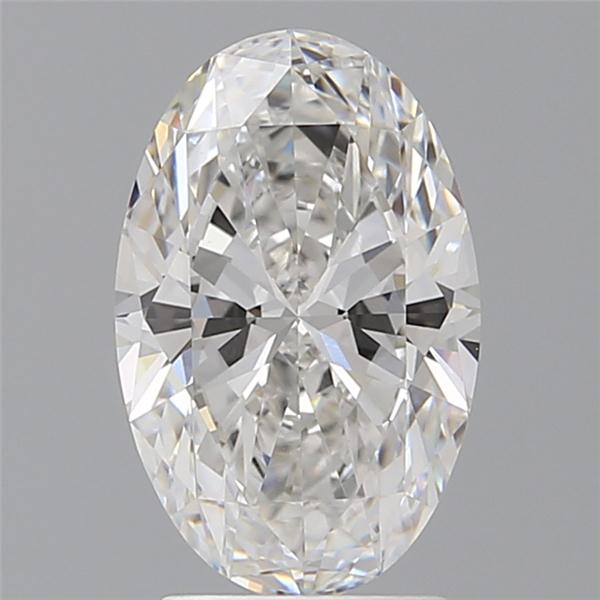 2.58 ct. oval Lab Grown Diamond front image
