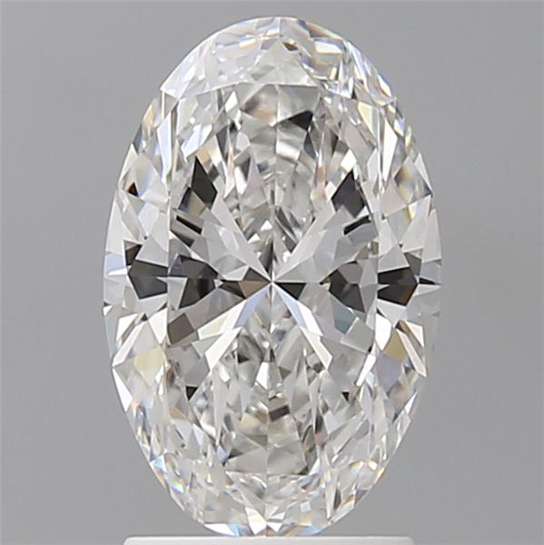 2.05 ct. oval Lab Grown Diamond front image