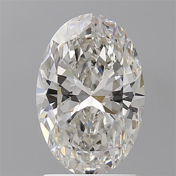 2.03 ct. oval Lab Grown Diamond front image