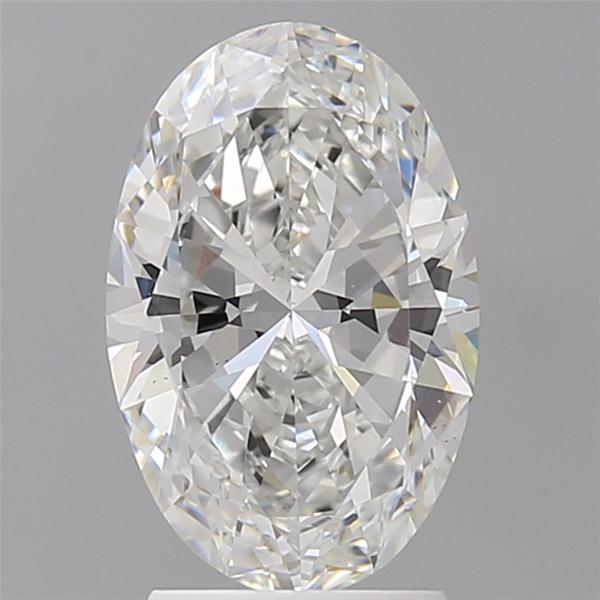 2.58 ct. oval Lab Grown Diamond front image