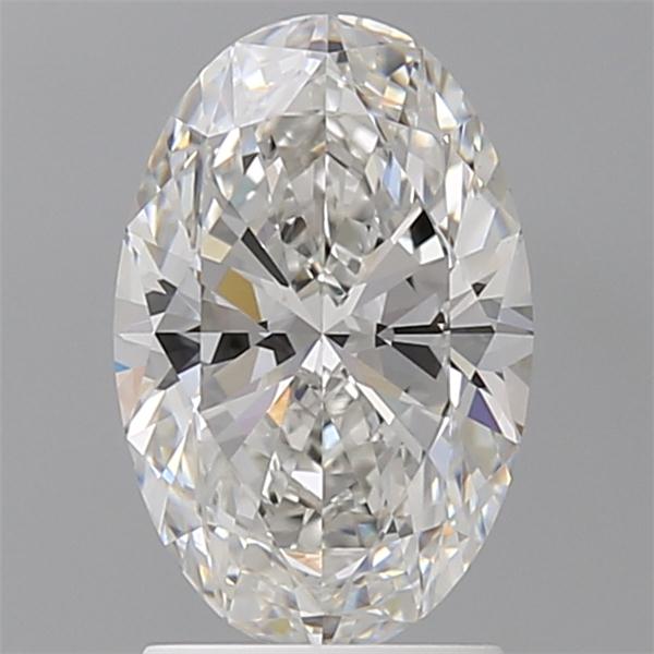 2.08 ct. oval Lab Grown Diamond front image
