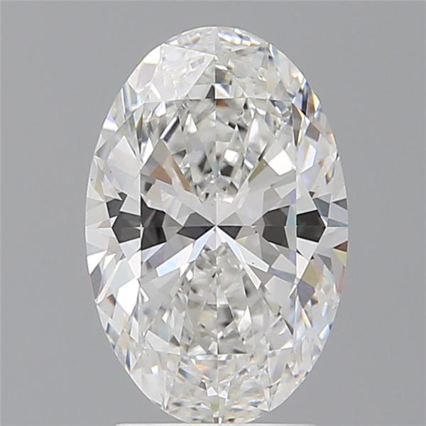 2.60 ct. oval Lab Grown Diamond front image