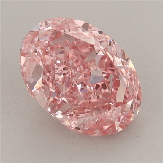 2.07 ct. oval Lab Grown Diamond front image