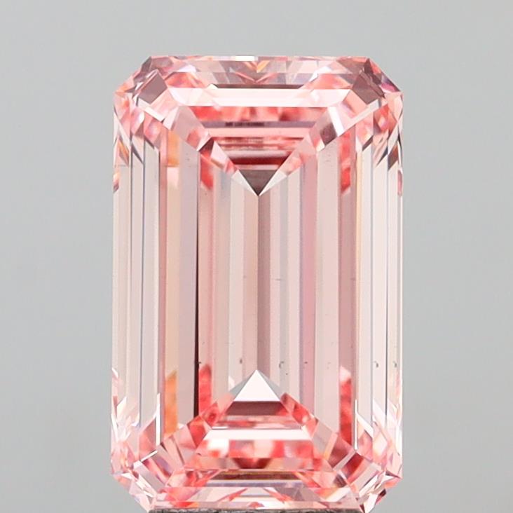 5.08 ct. emerald Lab Grown Diamond front image