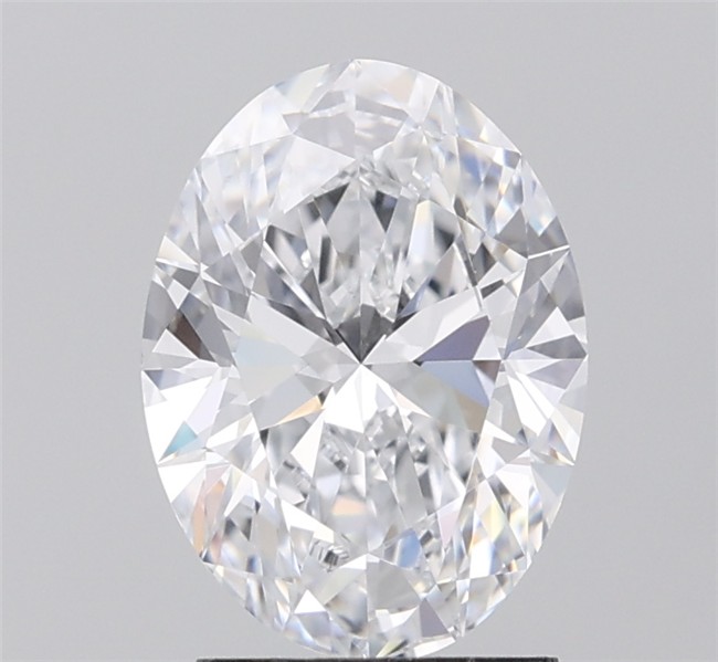 2.01 ct. oval Lab Grown Diamond front image