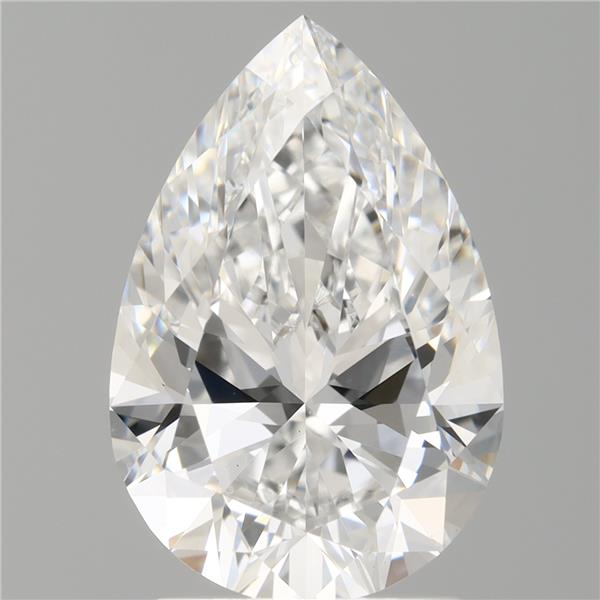 2.50 ct. pear Lab Grown Diamond front image