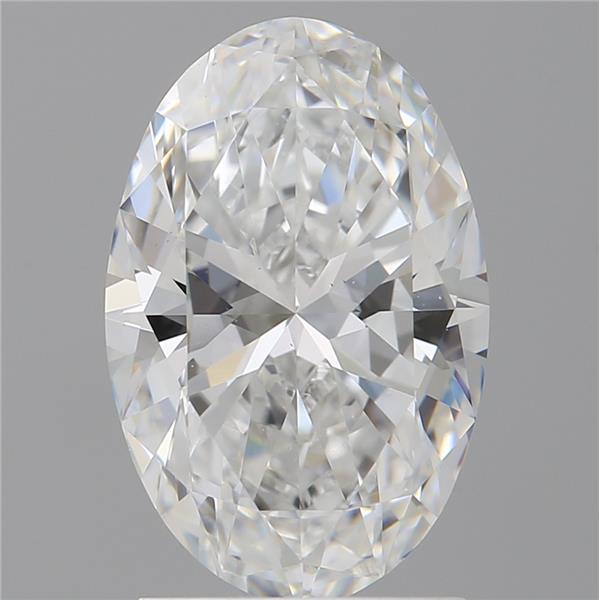 2.08 ct. oval Lab Grown Diamond front image