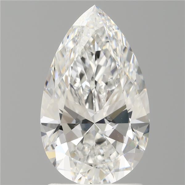 2.01 ct. pear Lab Grown Diamond front image