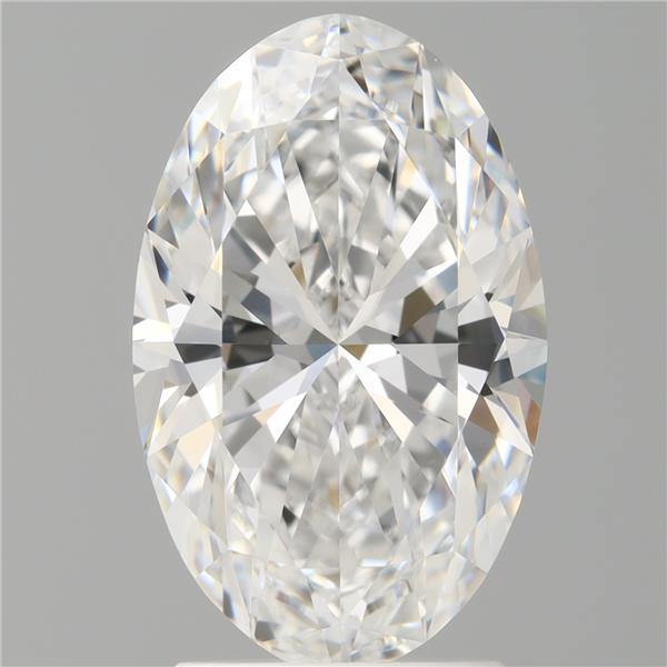 2.60 ct. oval Lab Grown Diamond front image