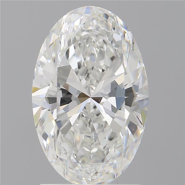 2.02 ct. oval Lab Grown Diamond front image