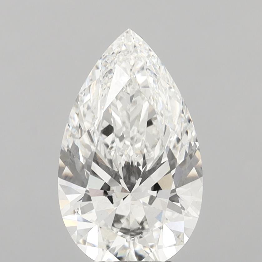 4.08 ct. pear Lab Grown Diamond front image