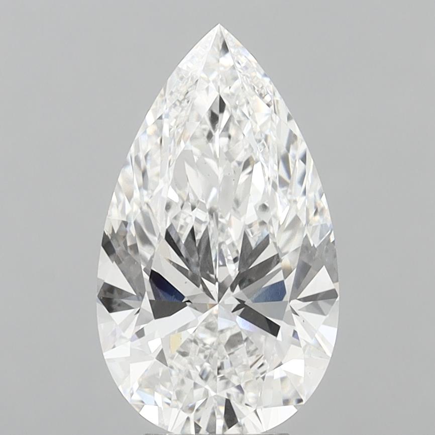 6.07 ct. pear Lab Grown Diamond front image