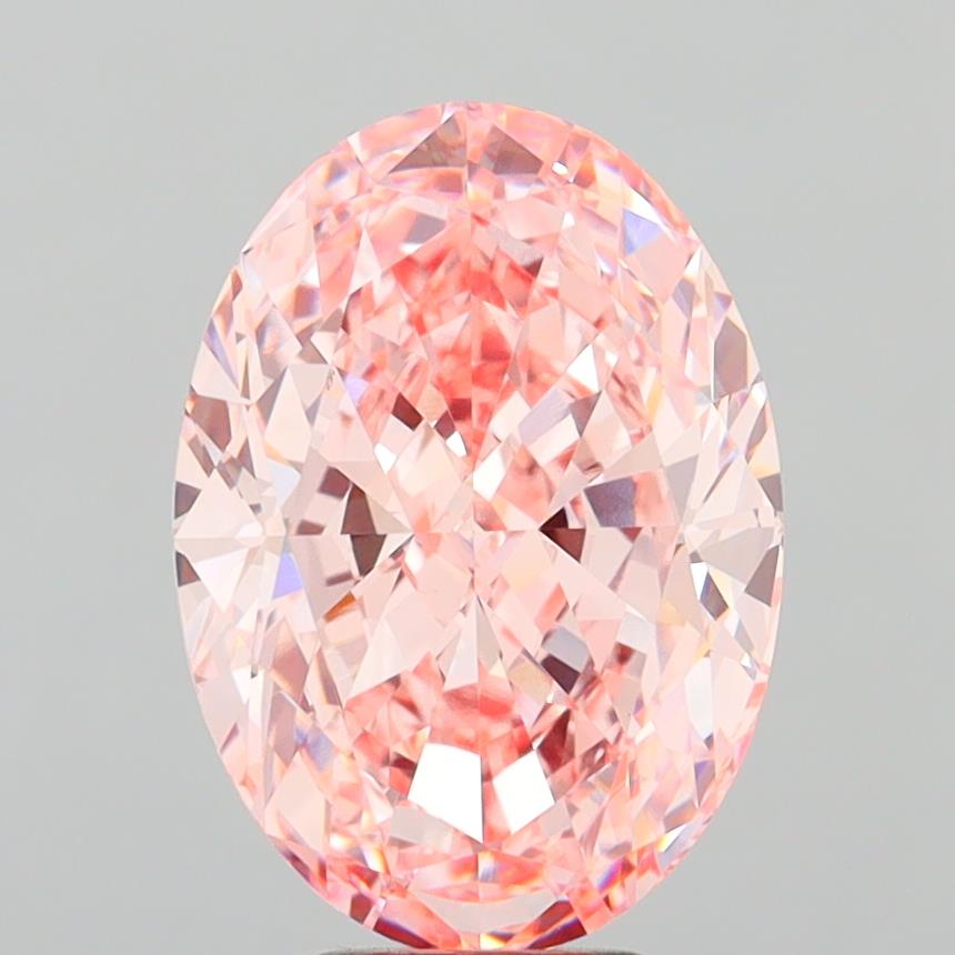 8.29 ct. oval Lab Grown Diamond front image