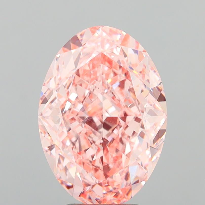 6.03 ct. oval Lab Grown Diamond front image