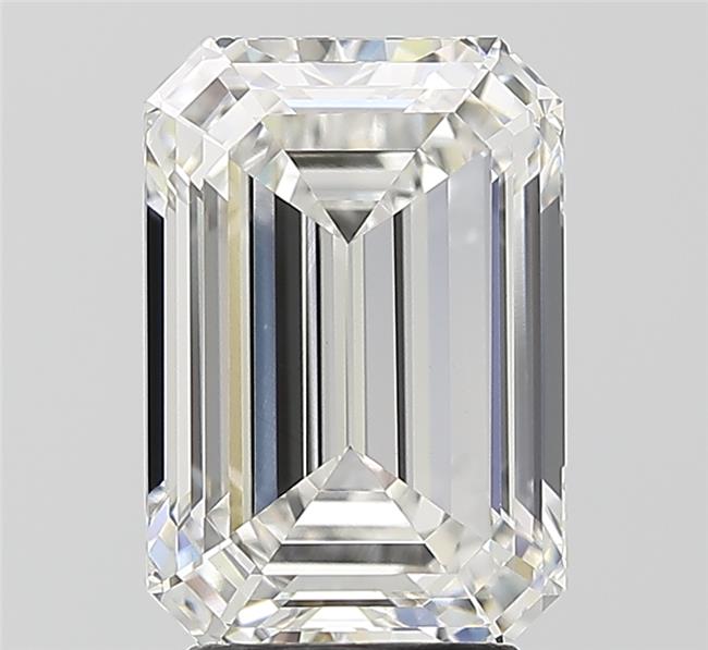 4.10 ct. emerald Lab Grown Diamond front image