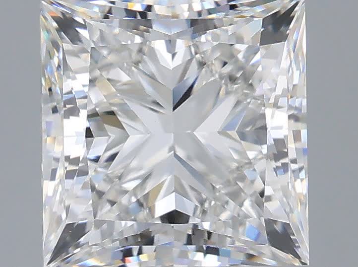 3.54 ct. princess Lab Grown Diamond front image