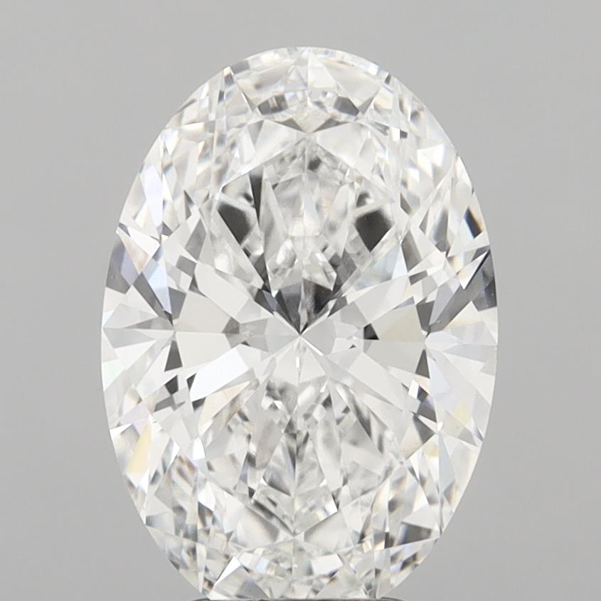 4.06 ct. oval Lab Grown Diamond front image