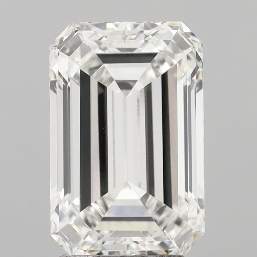 4.10 ct. emerald Lab Grown Diamond front image