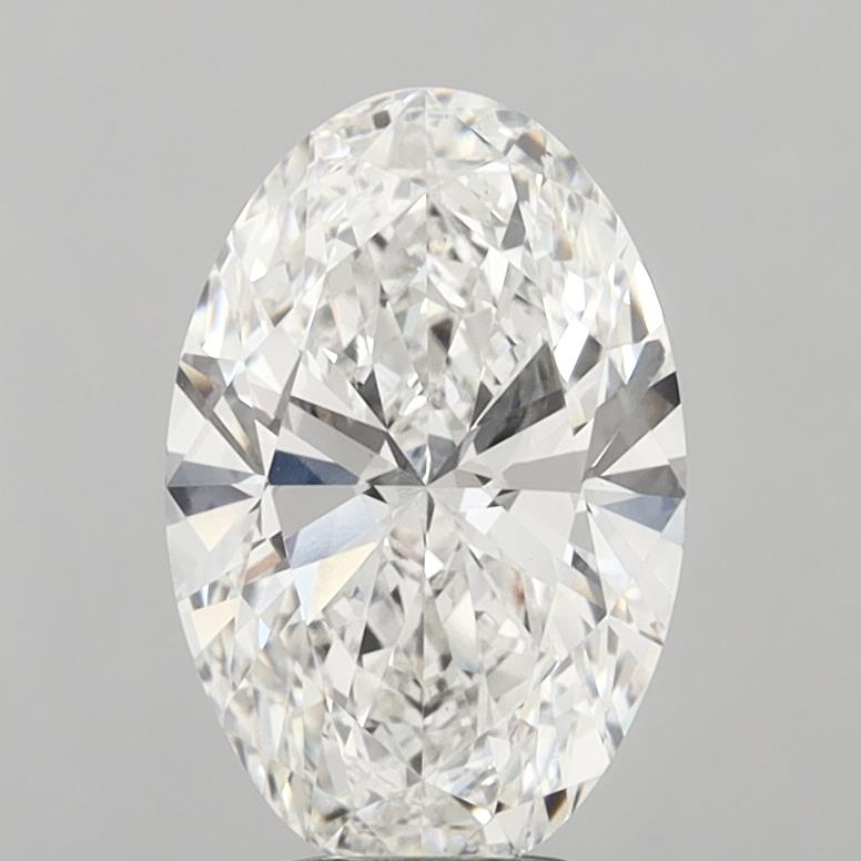 4.07 ct. oval Lab Grown Diamond front image