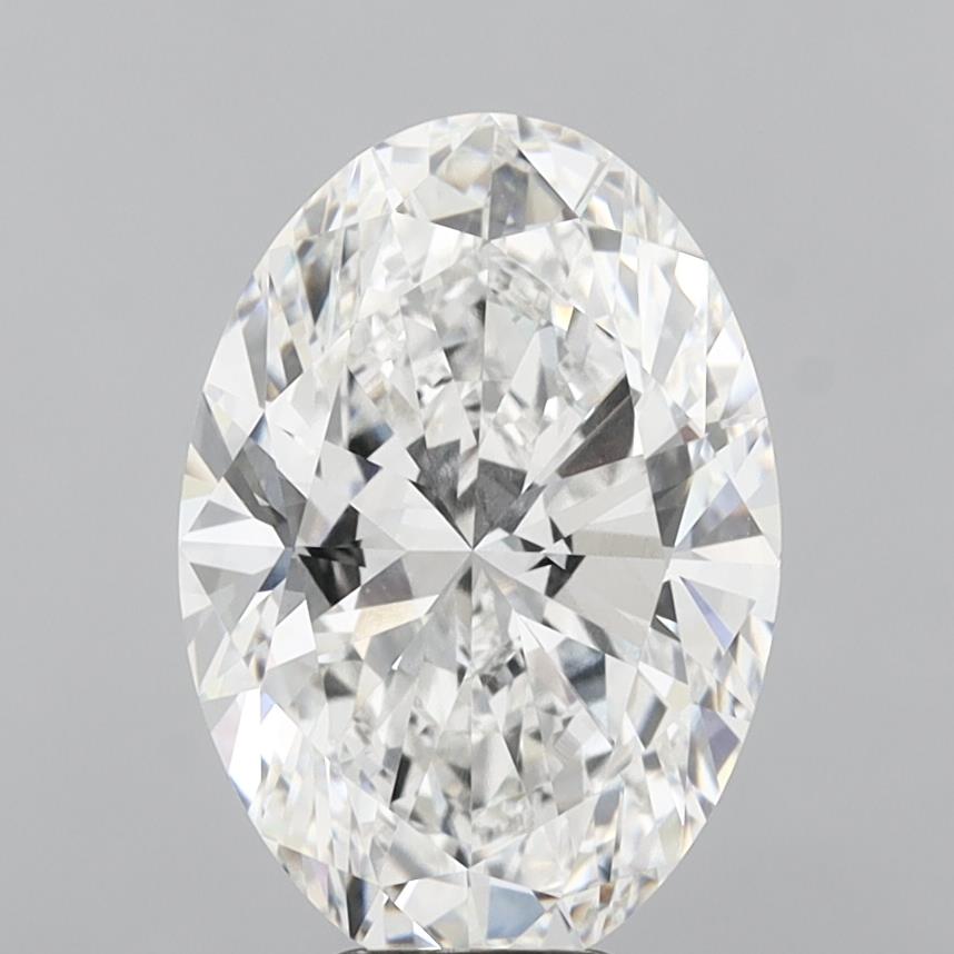 7.87 ct. oval Lab Grown Diamond front image