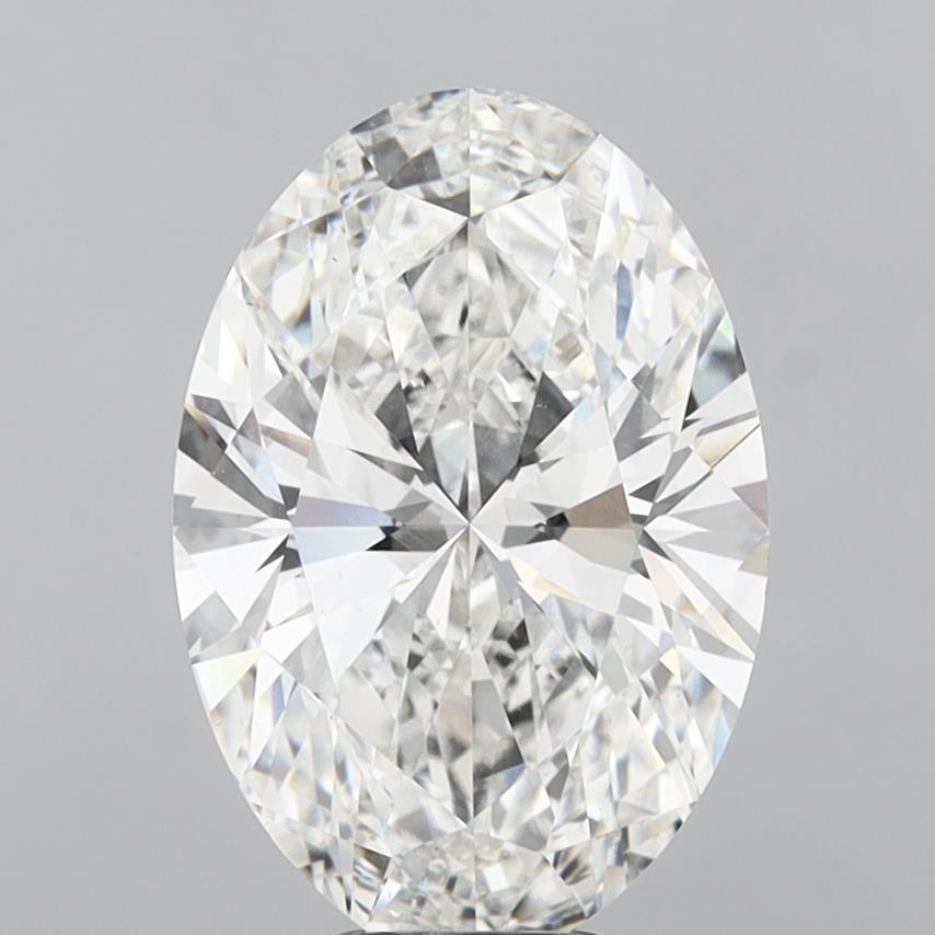 8.03 ct. oval Lab Grown Diamond front image