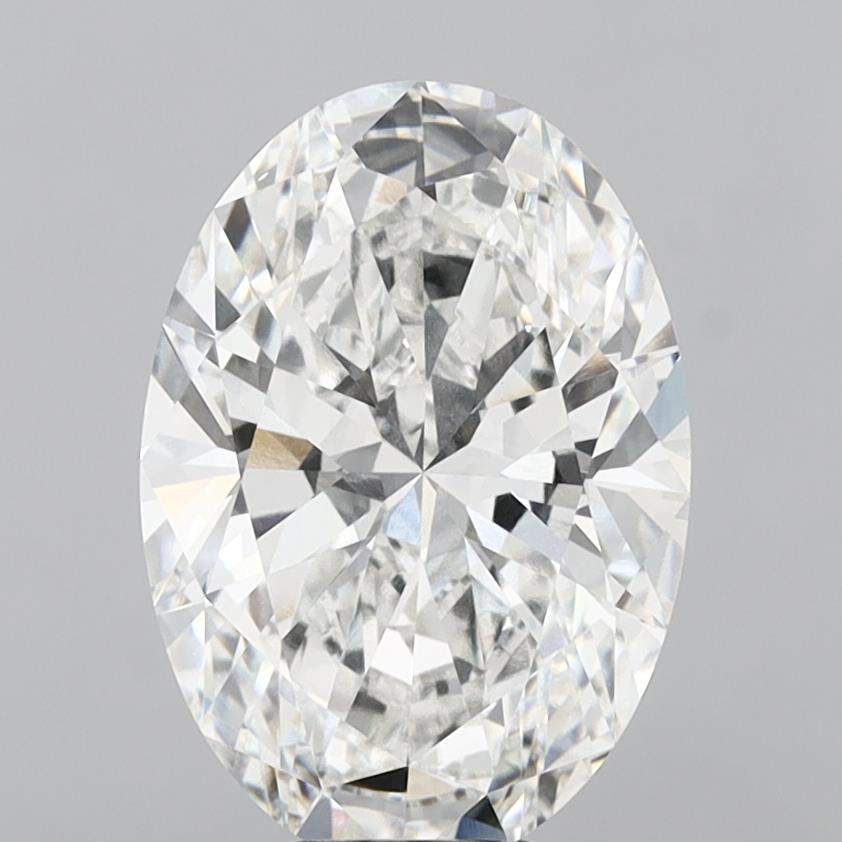 8.03 ct. oval Lab Grown Diamond front image