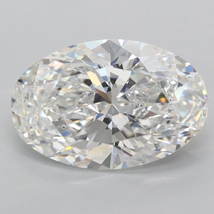 2.02 ct. oval Lab Grown Diamond front image