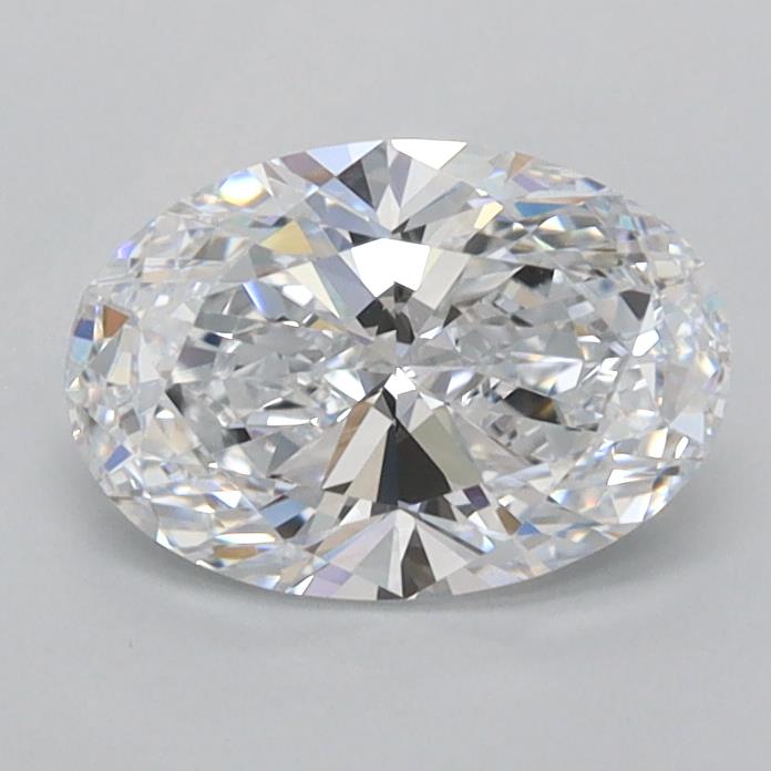 1.02 ct. oval Lab Grown Diamond front image