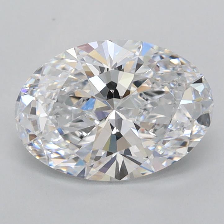 1.28 ct. oval Lab Grown Diamond front image
