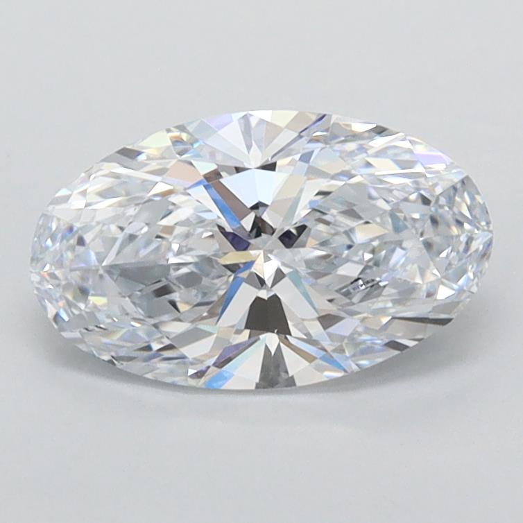 1.02 ct. oval Lab Grown Diamond front image