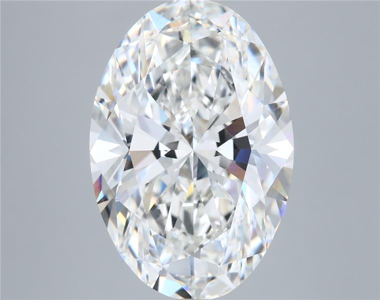 8.05 ct. oval Lab Grown Diamond front image