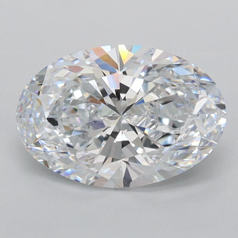 1.78 ct. oval Lab Grown Diamond front image