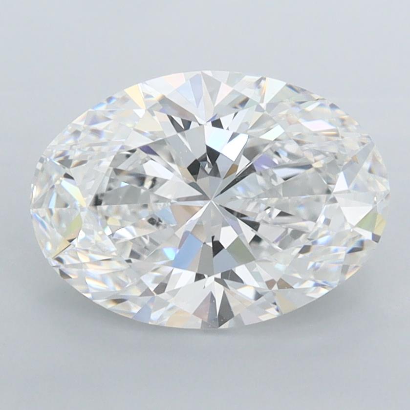 2.05 ct. oval Lab Grown Diamond front image