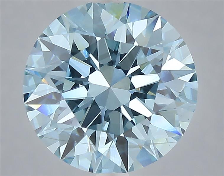 4.38 ct. round Lab Grown Diamond front image