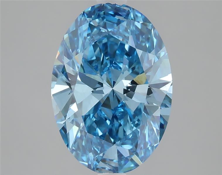 3.09 ct. oval Lab Grown Diamond front image