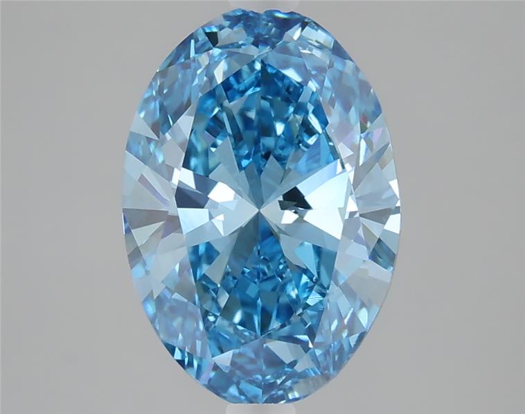 3.03 ct. oval Lab Grown Diamond front image