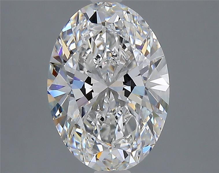 2.58 ct. oval Lab Grown Diamond front image