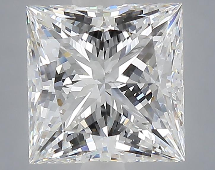 2.10 ct. princess Lab Grown Diamond front image