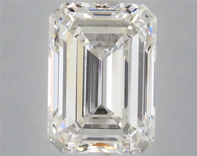 6.03 ct. emerald Lab Grown Diamond front image