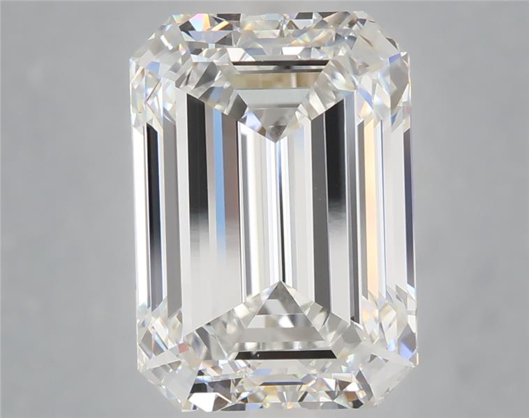 6.08 ct. emerald Lab Grown Diamond front image