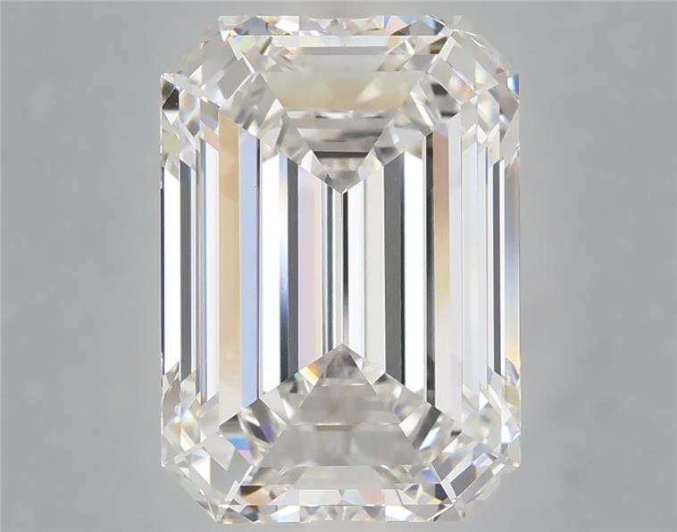 6.10 ct. emerald Lab Grown Diamond front image
