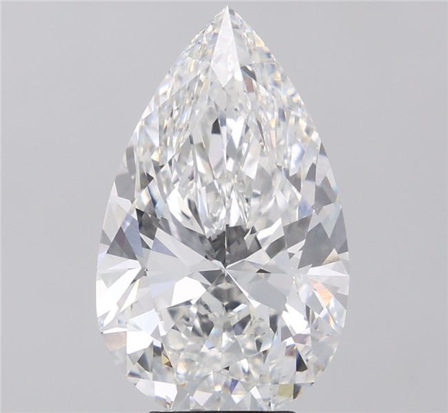 8.05 ct. pear Lab Grown Diamond front image