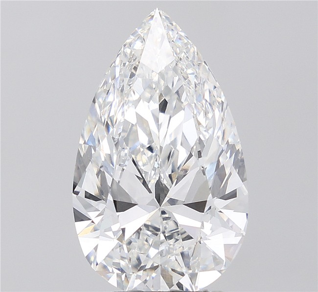8.01 ct. pear Lab Grown Diamond front image