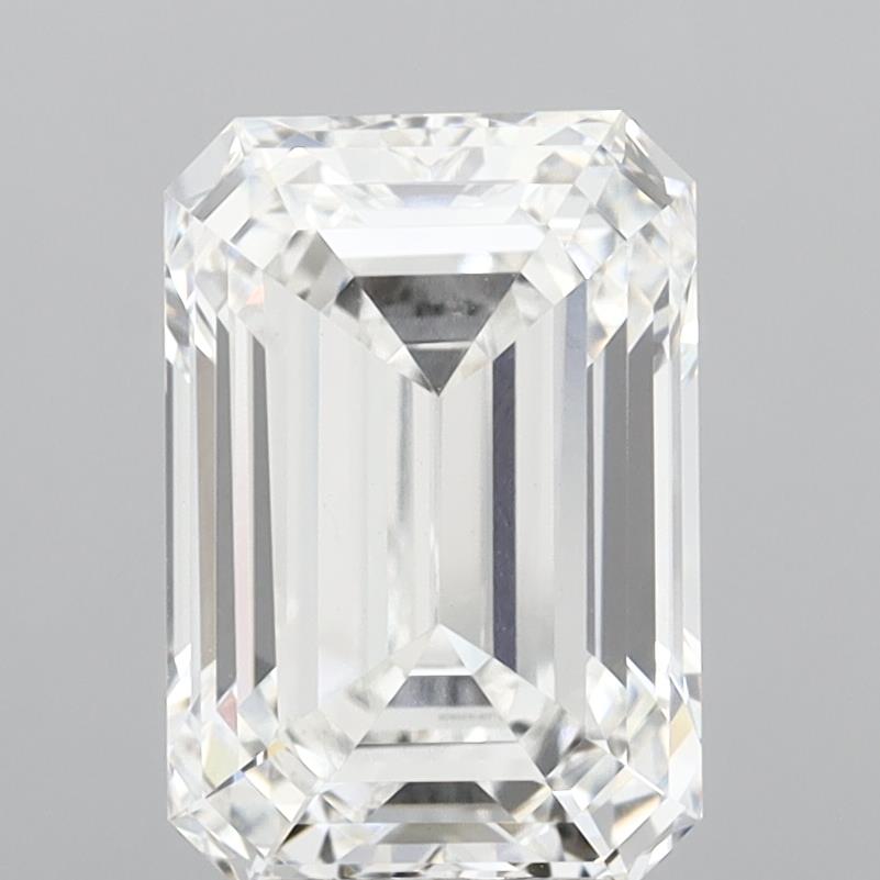 4.98 ct. emerald Lab Grown Diamond front image