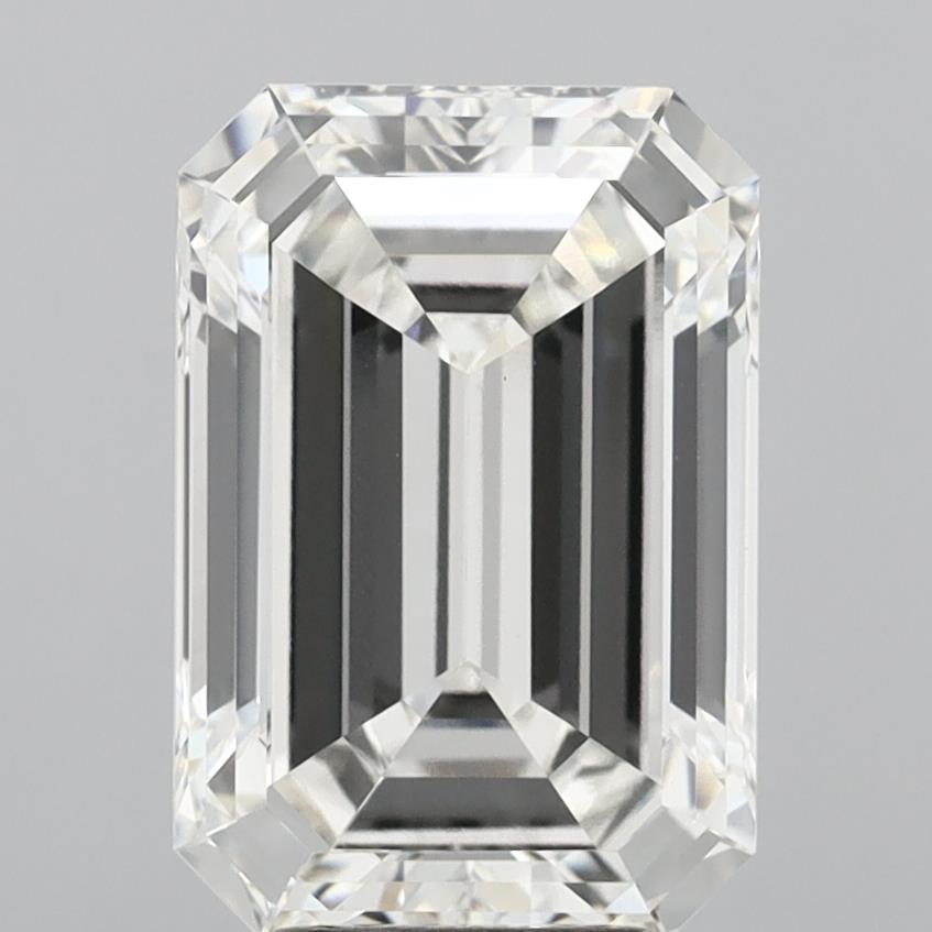 6.03 ct. emerald Lab Grown Diamond front image