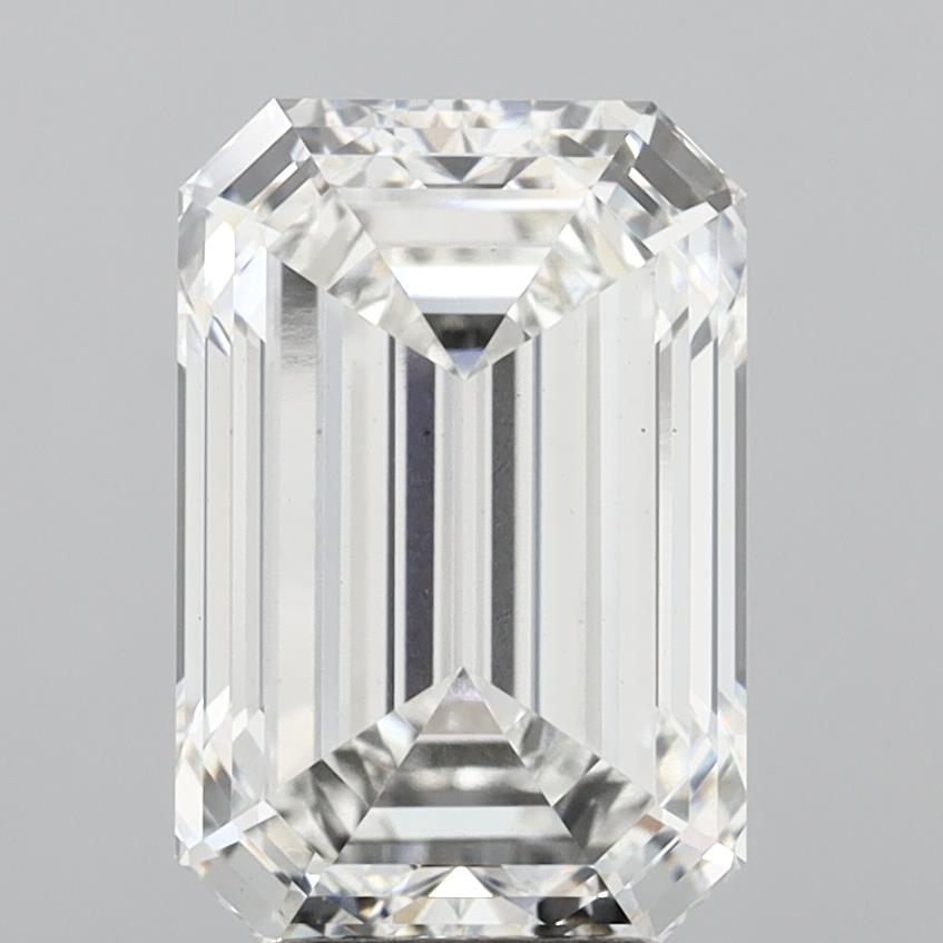 6.08 ct. emerald Lab Grown Diamond front image